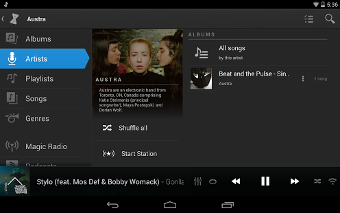 doubletwist android music player