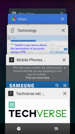 How to Remove Chrome Tabs from Recent Apps