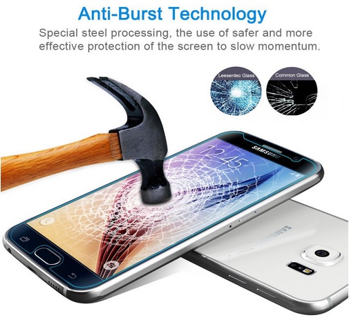 9H Tempered Glass Protector For Galaxy S6