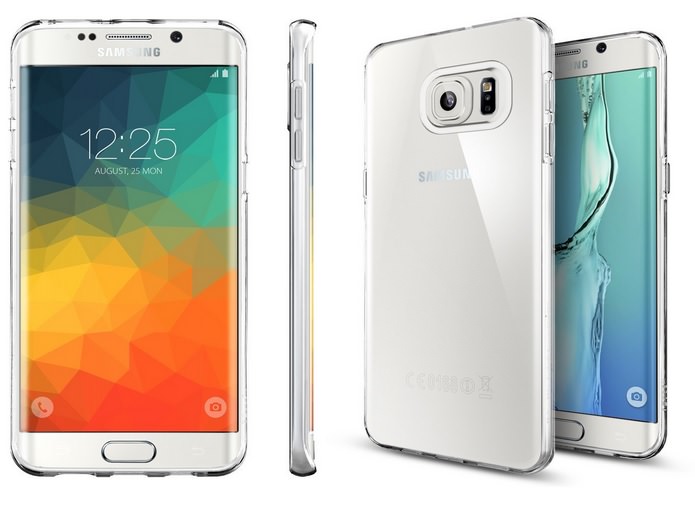 Premium Semi Transparent Soft Case for Samsung Galaxy S6 Edge+
