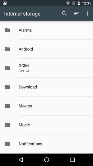 android marshmallow file manager