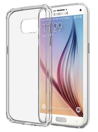 Crystal Clear Bumper Case S7 By luvvitt