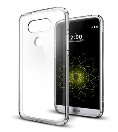 Crystal Clear TPU Bumper case For LG G5