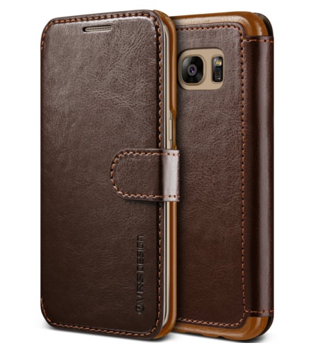 Verus PU Leather Wallet Case For Galaxy S7 Edge