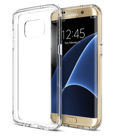 Clear Scratch Resistant Case for Galaxy S7 Edge