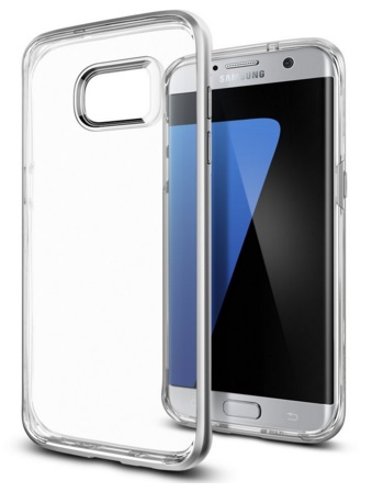 Crystal Clear Case for Galaxy S7 Edge by Spigen