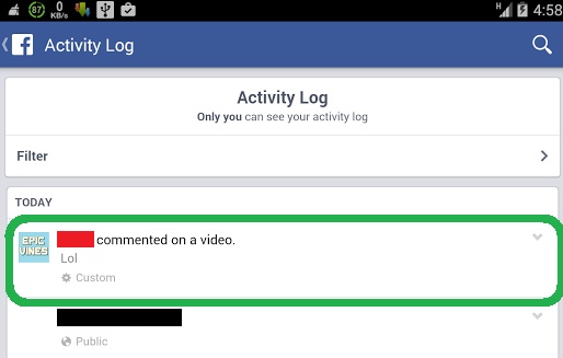 how to download facebook video ion android