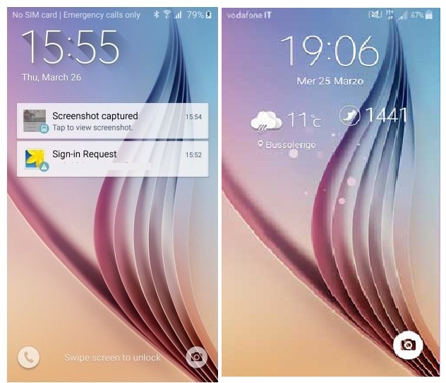 Download Samsung Galaxy S6 Lock Screen Apk