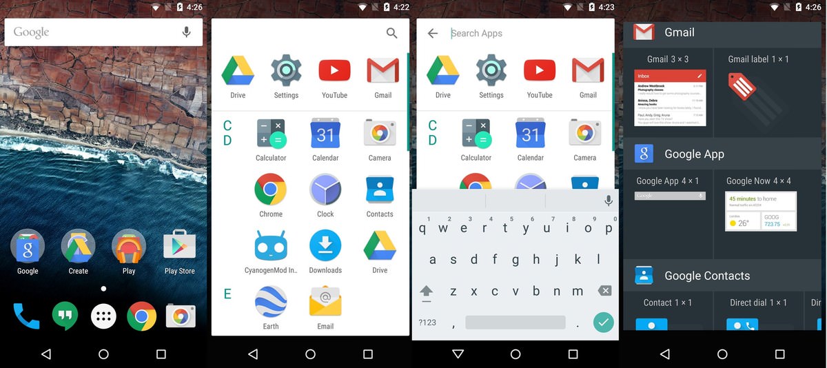 Android M Launcher